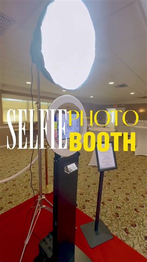 The Selfie Digital Photo Booth. All day rental for 1 low price. CK Events & Rentals