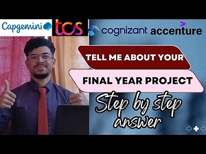 How to explain project in interview? Step by step answer| Accenture TCS Cognizant Capgemini