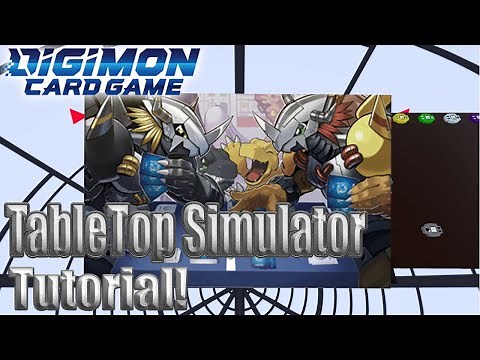 How to Play : Digimon TCG On TableTop Simulator