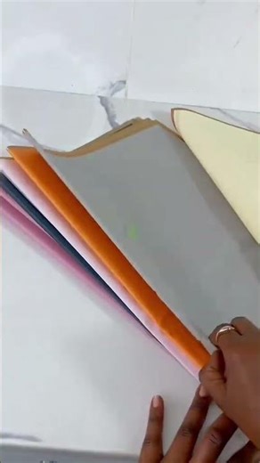 56x56cm Gift Wrapping Paper with Gold Border