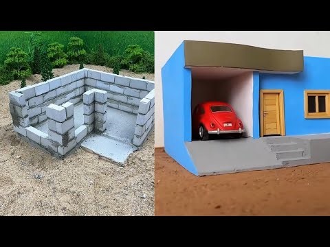 Build a Tiny Dream Home Step-by-Step 🏡 | DIY Mini House