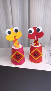 Title: Diy Snake Cup Puppet Craft #diy #snake #cup #puppet #craft #creative #handmade #design #art #homemade #unique #decor #project #simple #fun #toy | paper craft