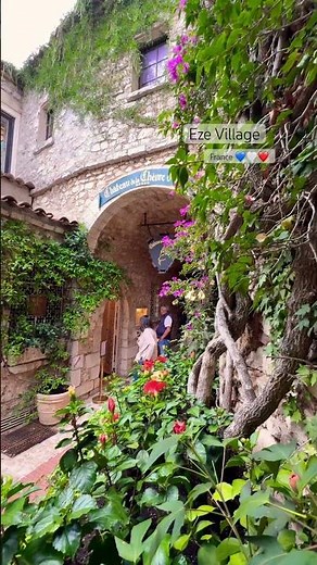 Village du Eze, Côte d’Azur, French Riviera #ezevillage #cotedazur #francetravel #medievaltown #new