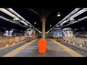 PM Rush Hour at Hoboken Terminal on the day before Thanksgiving