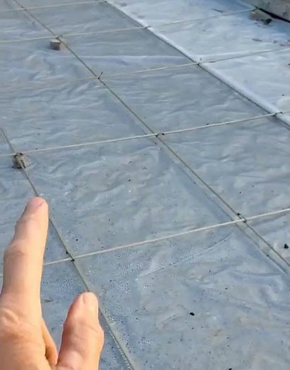 Fiberglass Rebar for a Concrete Slab! #Shorts