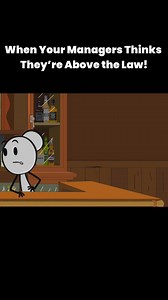 Managers vs The Law #tonyanimation #comedyreels #funnyvideo #comedy #reels #managers #managersbelike #management #skits #animationart #animation #animationvideo #corporate #corporateamerica | Tony Animation