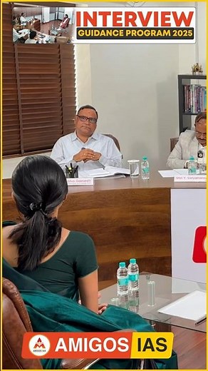 🔥 UPSC CSE Interview Guidance Program 2025 | Mock Interview | AMIGOS IAS