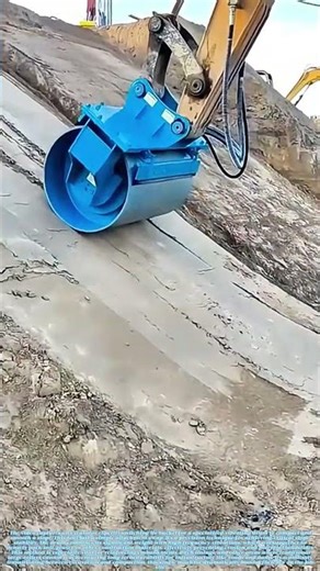 Pounding Slopes: How a Vibrating Drum Revolutionizes Earthwork