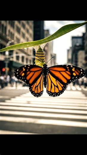 BEAUTIFUL CACOON HATCHING 🦋#DreamScreenAI