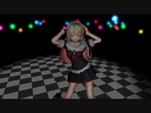 【MMD】夕立時雨改二のmagnet（艤装無し）【艦これ】