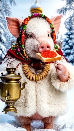 My Piglet Thinks He's a Russian Ballet Dancer (He's Got Moves and Fur Boots!) 🐷🩰