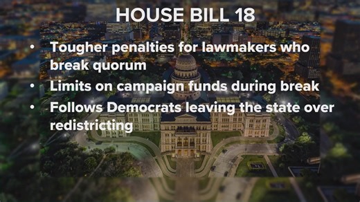 New Texas laws take effect Thursday, impacting policing and state rules