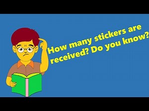 Algebra Problem || How many stickers are received? || Do you know? || Cool Math Trick ||