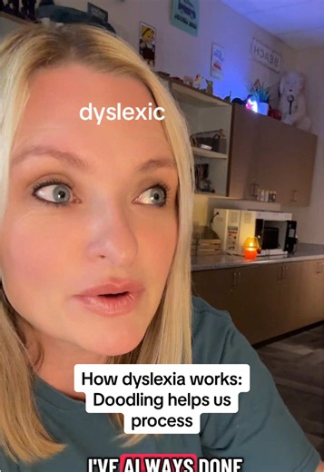 How dyslexia works: how doodling helps dyslexic processing