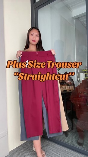 Plus Size Trouser Straightcut | #TikTokFashion #33TripleSavingsSale