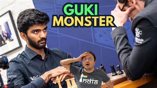 If there is one top player against whom Gukesh has had a good performance, it has to be Fabiano Caruana. Check out this game where Gukesh plays with absolutely carefree spirit, with no care for material! Absolutely stunning play at the Clutch Chess Champions Showdown. Commentary by IM Sagar Shah. Video: ChessBase India Edited by Ravindra Potawad #Chess #ChessBaseIndia #Gukesh #fabianocaruana | ChessBase India