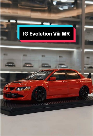 [Ignition Model] 1:18 Mitsubishi Lancer Evolution VIII MR (CT9A) - Red #118scale #resinmodel #ignitionmodel #evo8mr