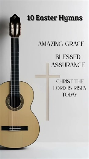 EASTER HYMNS | 10 Easy Fingerstyle Guitar Arrangements + TABs & Sheet Music #easter