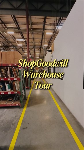 ShopGoodwill.com on Instagram: "Ever wonder what ShopGoodwill looks like behind the scenes? Come take a peek inside the warehouse! 👀✨ #shopgoodwill #behindthescenes #goodwill #thrifted"