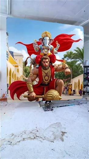 Happy Ganesh Chaturthi Drawing Photo 🌺🥰 Ganesh Ji Painting ❤️ #shorts #ganeshchaturthi #viralvideo