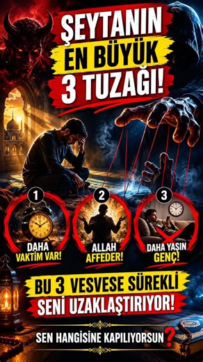 Three traps the devil constantly sets to tempt humans! #prayer #religiousvideos #psychology #life...