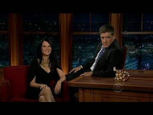 Late Late Show with Craig Ferguson 1/16/2012 Lucy Liu, Kevin Sorbo