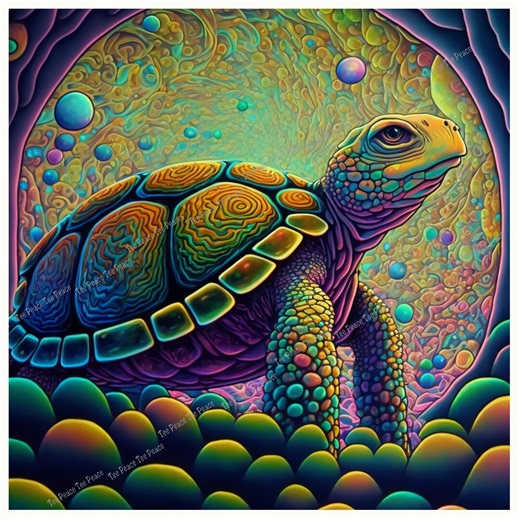 Turtle Fabric Panel, Quilt Sewing Square, Multiple Sizes, Fc5h - Etsy