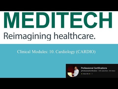 | MEDITECH | Cardiology CARDIO