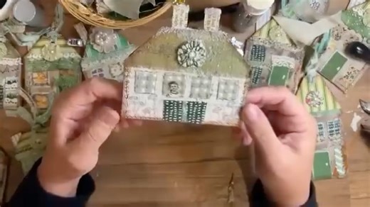 Jennifer Chamberlin | Scraps that come together and somehow feel like home. Letting curiosity and imagination lead the way as each house finds its own character. | Instagram