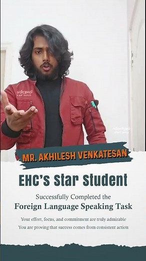 Foreign Language Speaking Task 2 completed by Mr. Akhilesh | Export Help Center