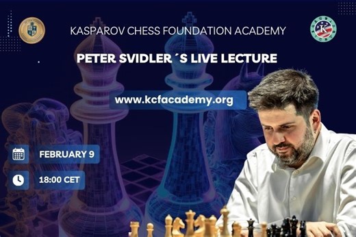 KCF: Peter Svidler’s Live Lecture