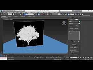 Tree using Opacity Map - 3ds max