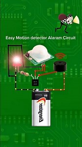 Motion Detected = Alarm On 🚨 | How Motion Sensors Trigger Security Systems #MotionDetection