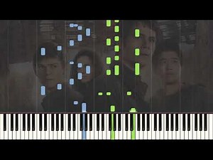 The Maze Runner Trilogy - Main Theme/Piano Tutorial
