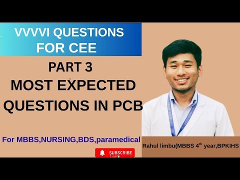 VVVVI QUESTIONS || PAST QUESTIONS || CEE