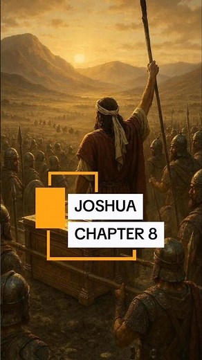 Joshua Chapter 8 | The Fall of Ai and the Altar at Mount Ebal | Bible Story Explained #bibleshorts