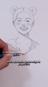 8.6K views · 715 reactions | Cómo dibujar un retrato fácil? Parte 1...