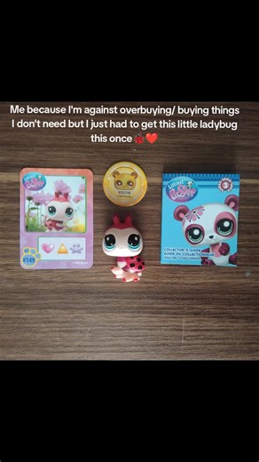 She's pretty 🐞❤️ #lps #whimsical #ladybug #minimalism #collection