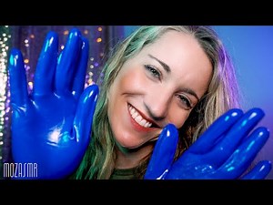 ASMR 💙 Non-Latex Oiled Gloves