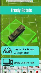 PC and Console building key binds and shortcuts for Sims4