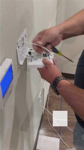 Installing a TS2 keypad system at a client’s office 🔐