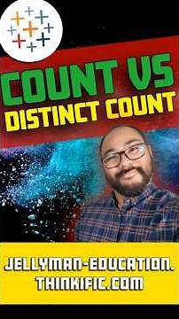 Why Is COUNT Different from COUNTD in Tableau?