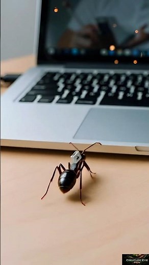 Ant POV: What’s Inside a Laptop? 😳