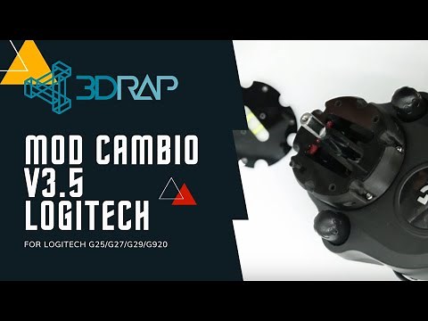 MOD CAMBIO V3.5 / Shifter / HandBrake Logitech G25 G27 G29 G920 – IMPROVED FEEL