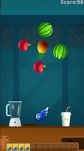 Fruit Cutting #trending #mixergrinder #games