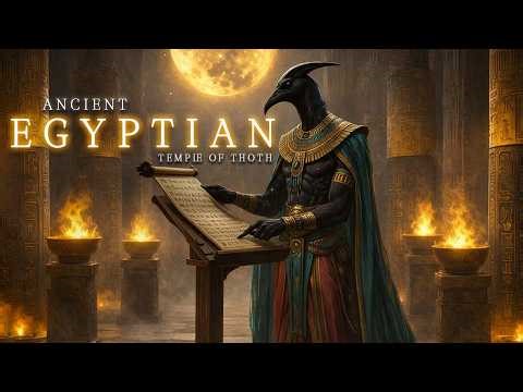 Temple of Thoth | Calming Ancient Egyptian ambient Music for Deep Meditation & Relaxation