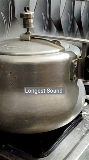 longest sound of pressure cooker