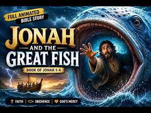 Jonah and the Great Fish | Full Animated Bible Story | The Book of Jonah #jonahandthewhale #jonah