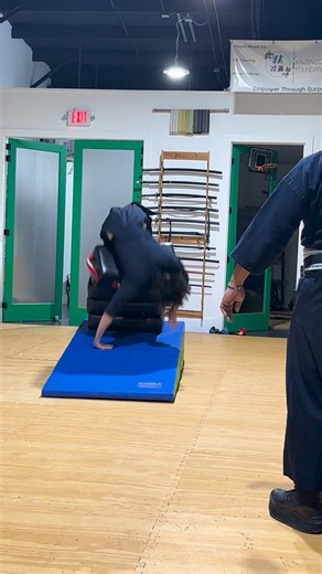 Steve practicing falling | Elite Edge Training