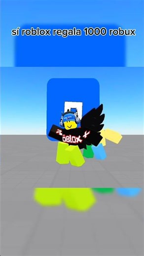 sí roblox regala 1000 robux🤑